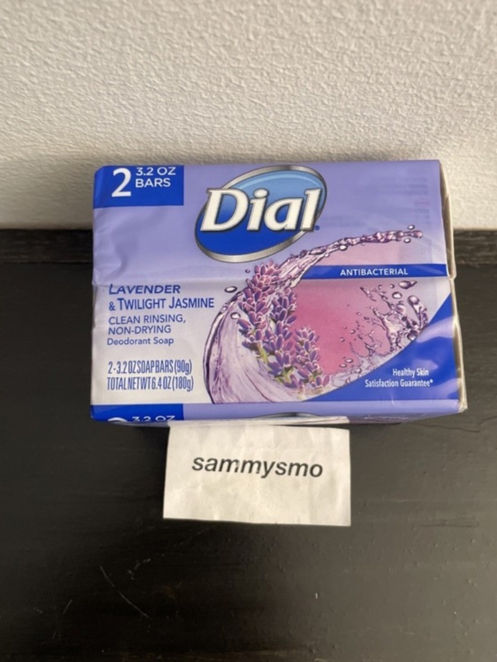 Dial Lavender Twilight Jasmine Antibacterial Soap, 2 pack, 3.2oz. DISCONTINUED